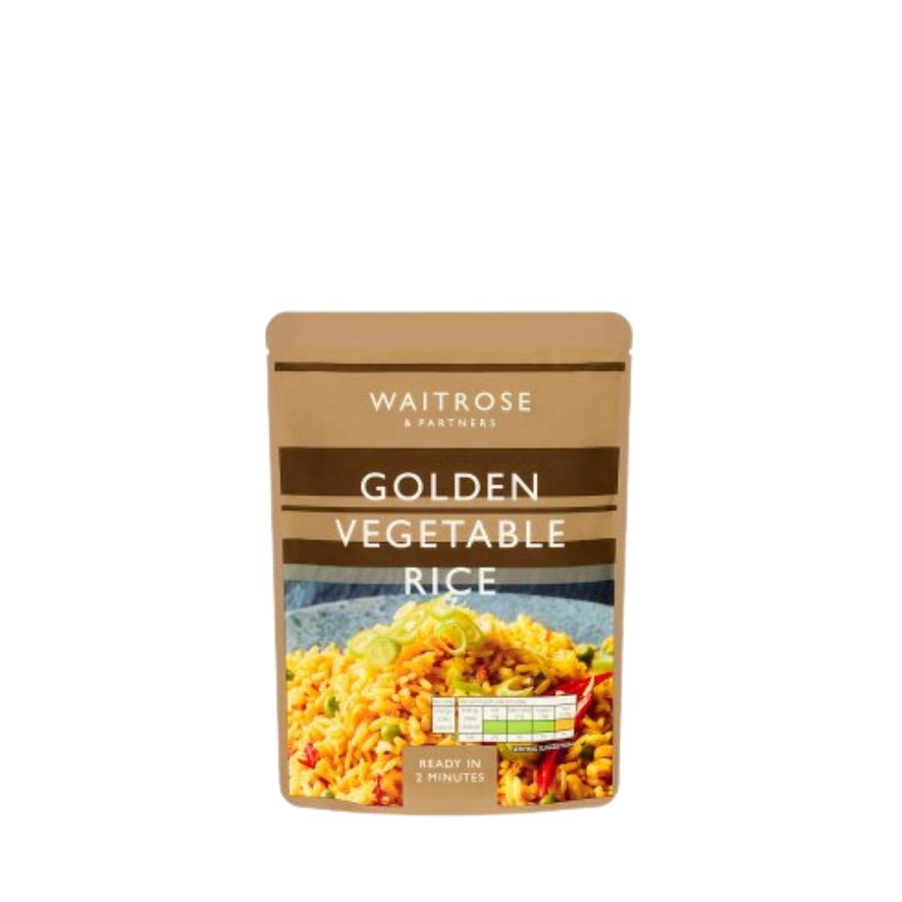 Έτοιμο Ρύζι Waitrose Golden Vegetable Rice