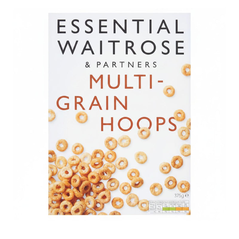 Δημητριακά Ολικής Άλεσης Waitrose Essential Multigrain Hoops