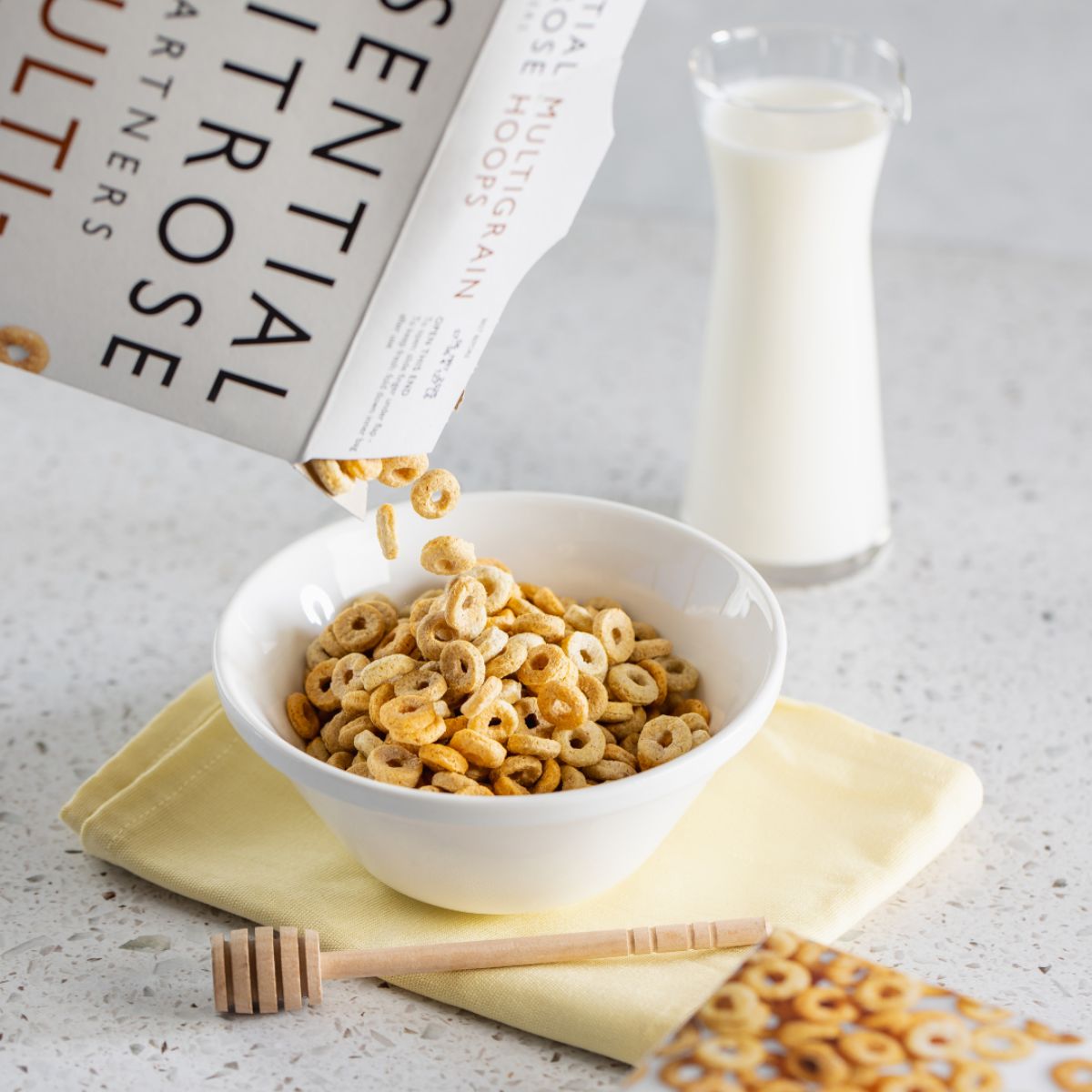 Δημητριακά Ολικής Άλεσης Waitrose Essential Multigrain Hoops