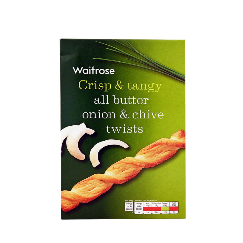 Κρουασίνια Βουτύρου Waitrose All Butter Onion and Chive Twists