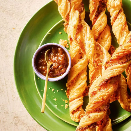 Κρουασίνια Βουτύρου Waitrose All Butter Onion and Chive Twists