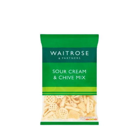 Σνακ Πατάτας Waitrose Sour Cream and Chive Mix