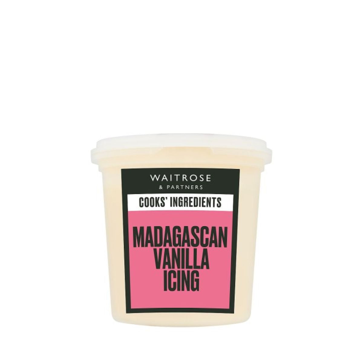 Γλάσσο Waitrose Sweet and Creamy Madagascan Vanilla Icing