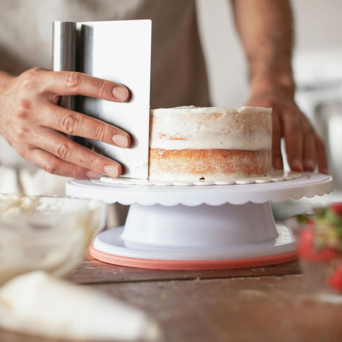 Γλάσσο Waitrose Sweet and Creamy Madagascan Vanilla Icing