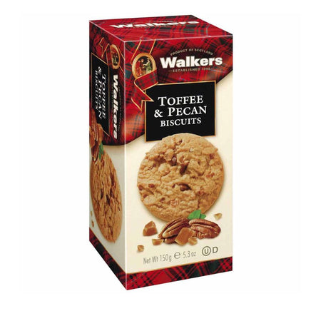 Μπισκότα Walkers Toffee and Pecan Biscuits 150g