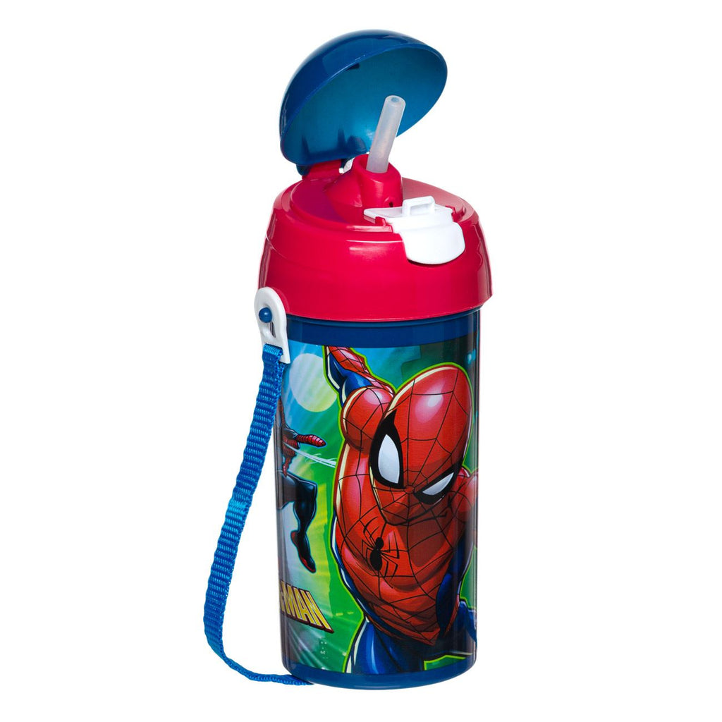 Παγούρι Πλαστικό Pop Up Spiderman 500ml