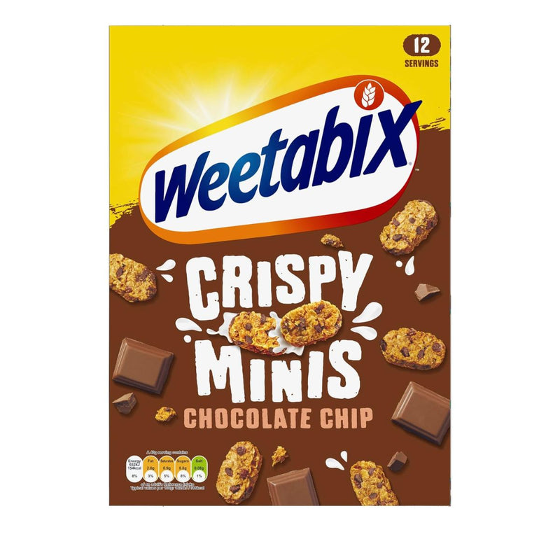Δημητριακά με Σοκολάτα Weetabix Crispy Minis Chocolate Chip Wheat Cereal