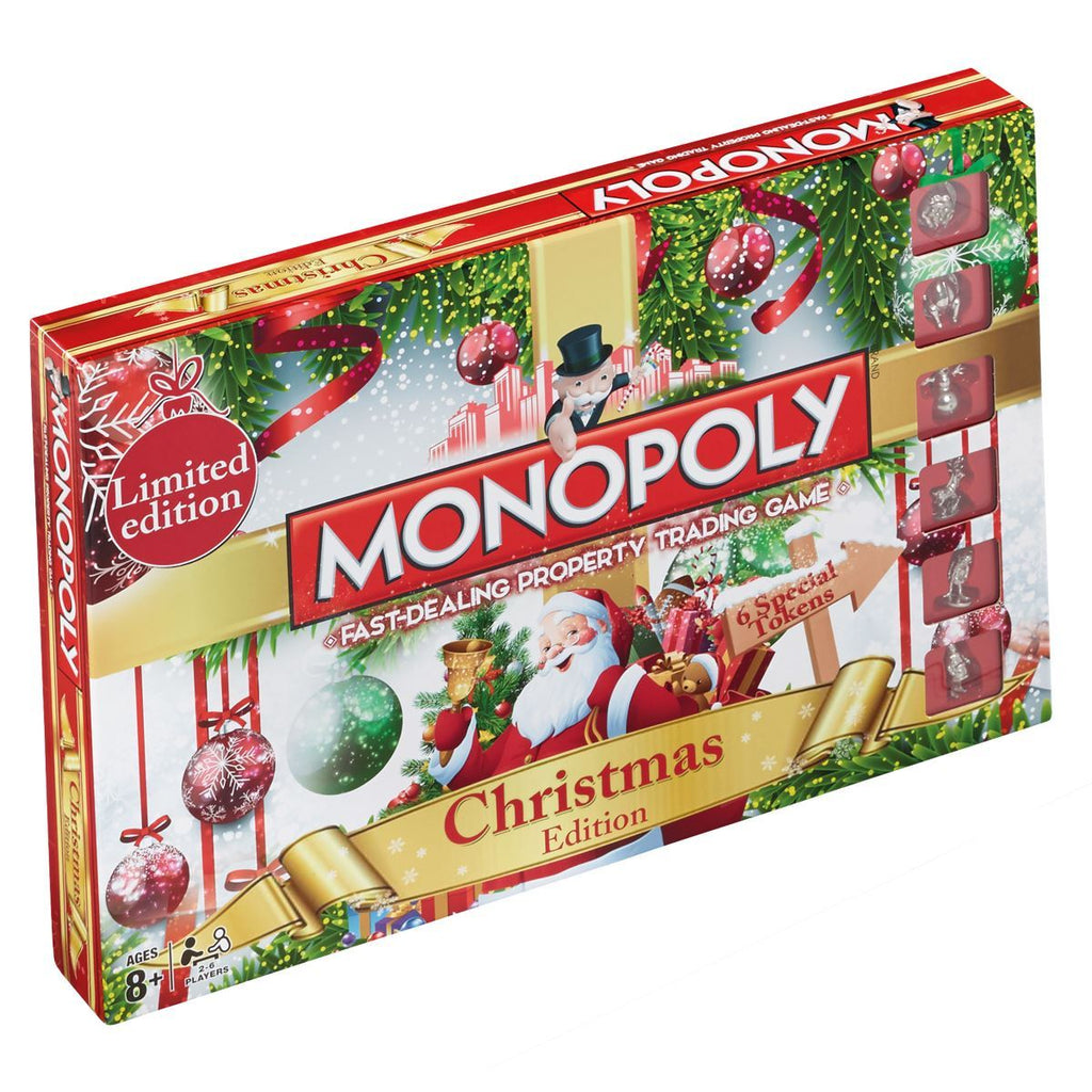 Επιτραπέζιο Monopoly Christmas Limited Edition Winning Moves (Στα Αγγλικά)