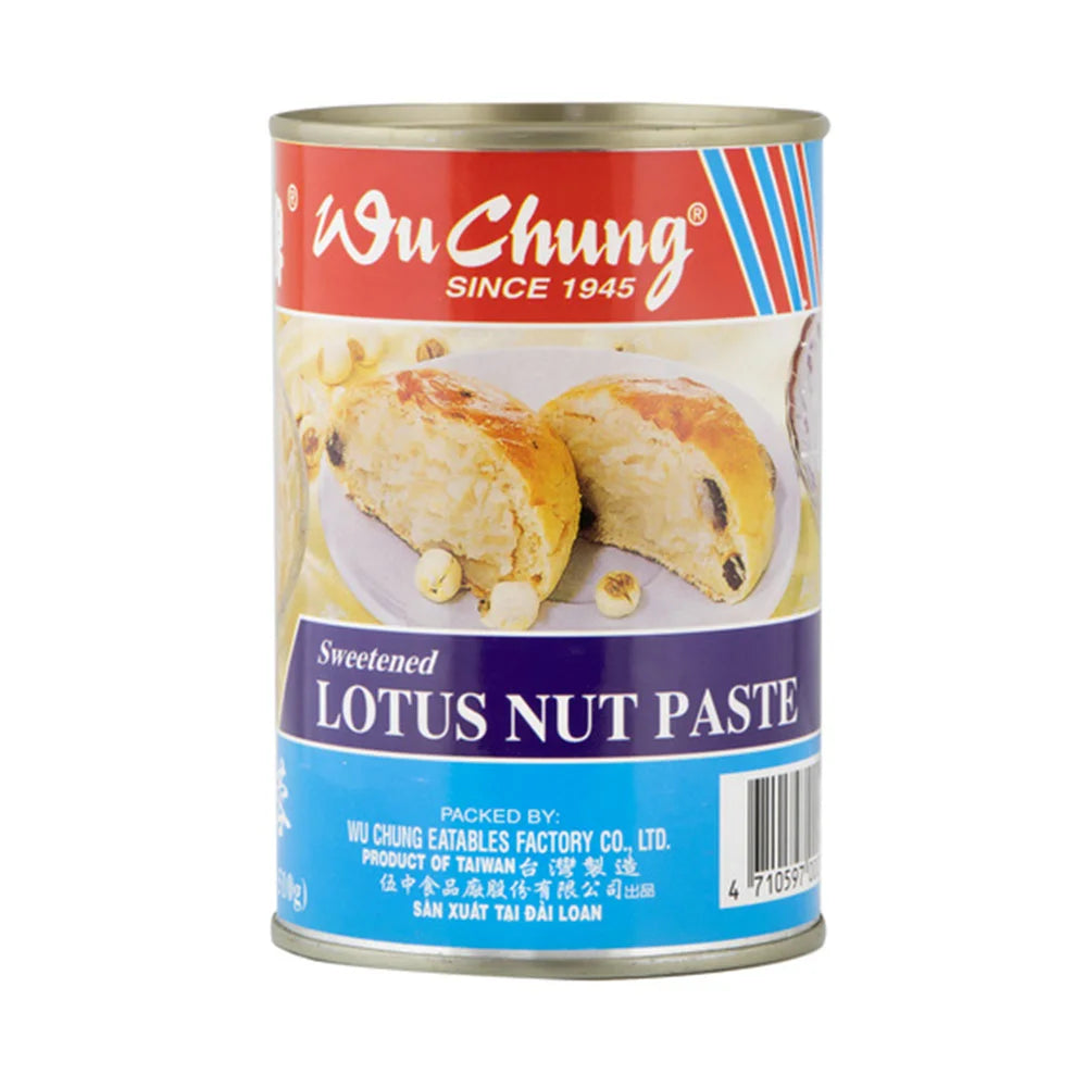 Γλυκιά Πάστα Σπόρου Λωτού Wu Chung Sweetened Lotus Nut Paste 510g