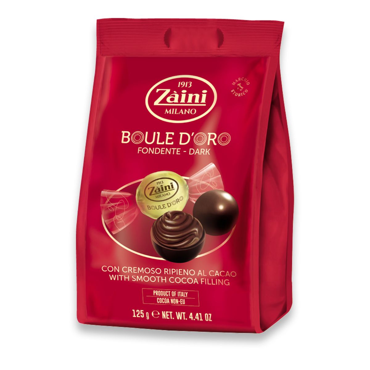 Σοκολατάκια Με Σοκολάτα Υγείας Zaini Boule D'oro Dark Chocolate