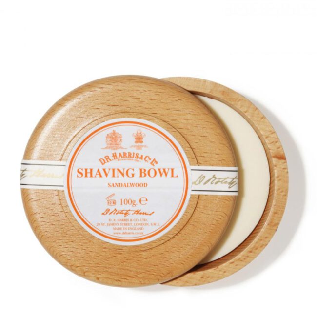 Σαπούνι Ξυρίσματος D R Harris Sandalwood Shaving Soap in Wooden Bowl 100g