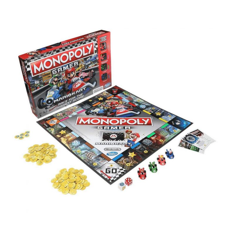 Επιτραπέζιο Monopoly Gamer Mario Kart Hasbro (Στα Αγγλικά) E1870