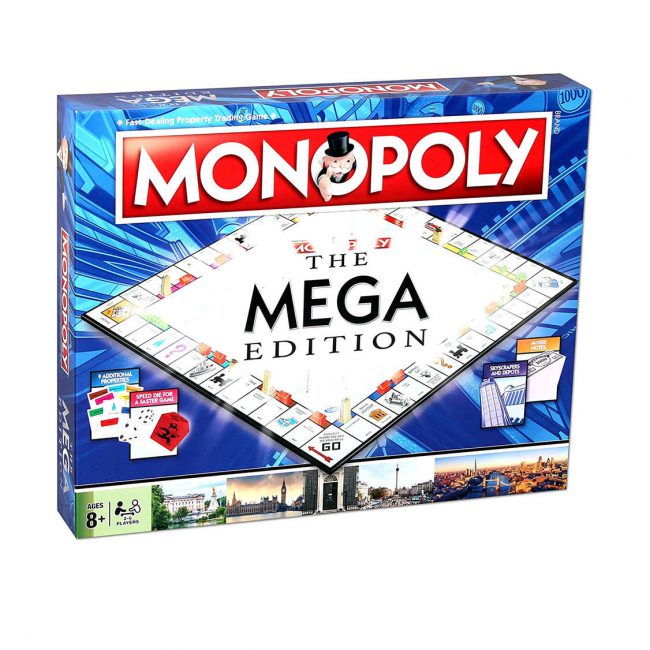 Επιτραπέζιο Monopoly Mega Winning Moves (Στα Αγγλικά)