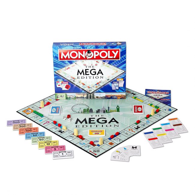 Επιτραπέζιο Monopoly Mega Winning Moves (Στα Αγγλικά)