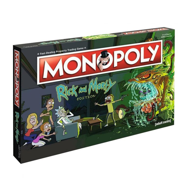 Επιτραπέζιο Monopoly Rick and Morty Winning Moves (Στα Αγγλικά)