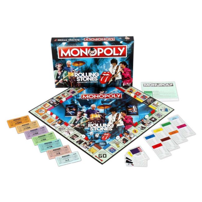 Επιτραπέζιο Monopoly The Rolling Stones Hasbro (Στα Αγγλικά)
