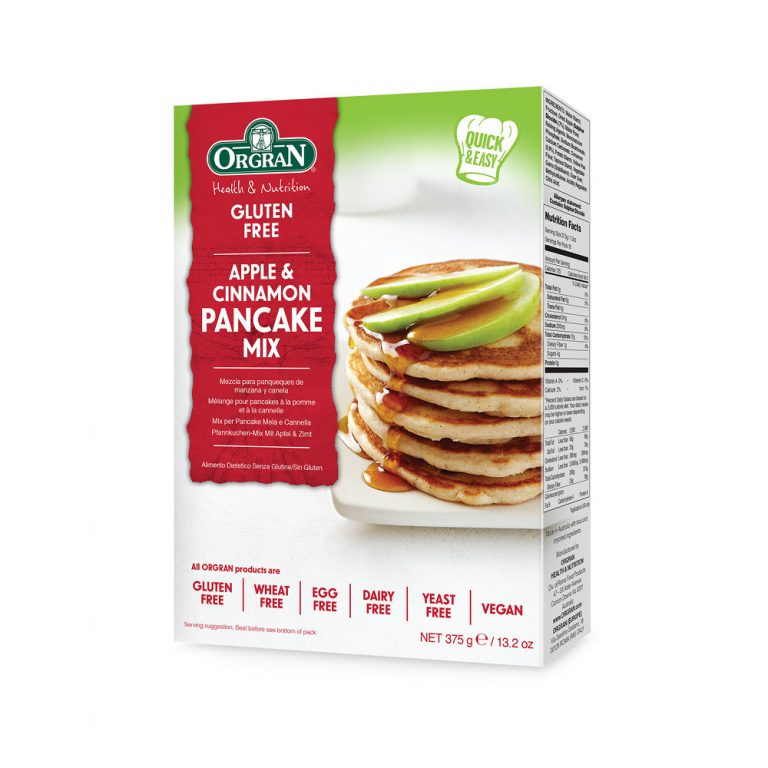 Μείγμα για Pancakes Vegan Orgran Apple and Cinnamon Pancake Mix 375g