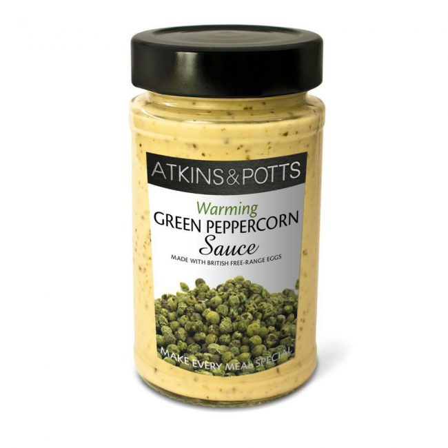 Σάλτσα Atkins and Potts Green Peppercorn Sauce 190g