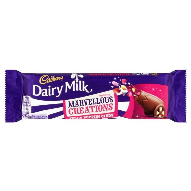 Σοκολάτα Γάλακτος Cadbury Dairy Milk Marvellous Creations Jelly Popping Candy 47g