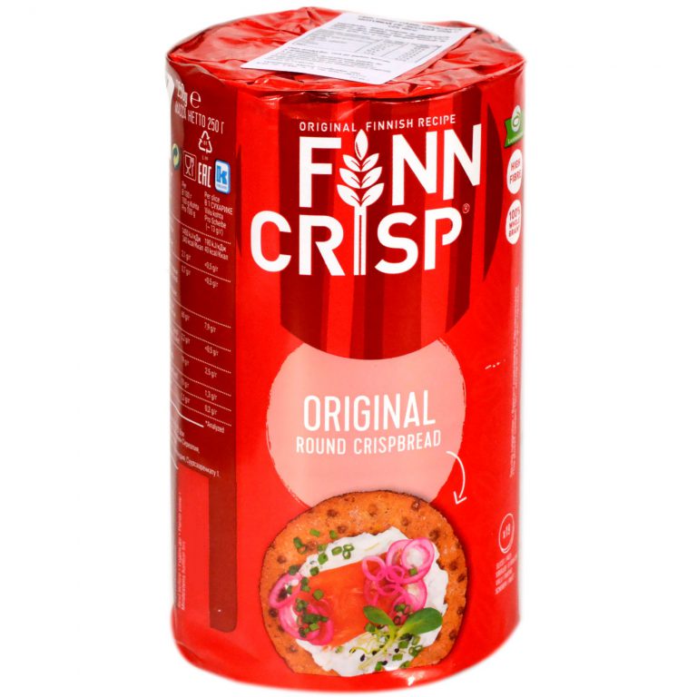 Φρυγανιές Σίκαλης Ολικής Άλεσης Στρογγυλές Finn Crisp Original Round Crispbread 250g