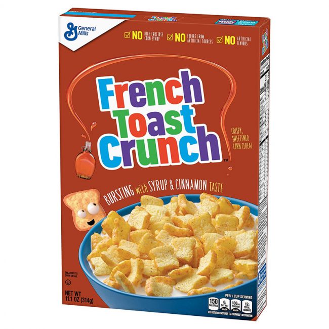 Παιδικά Δημητριακά Ολικής Άλεσης French Toast Crunch General Mills 314g
