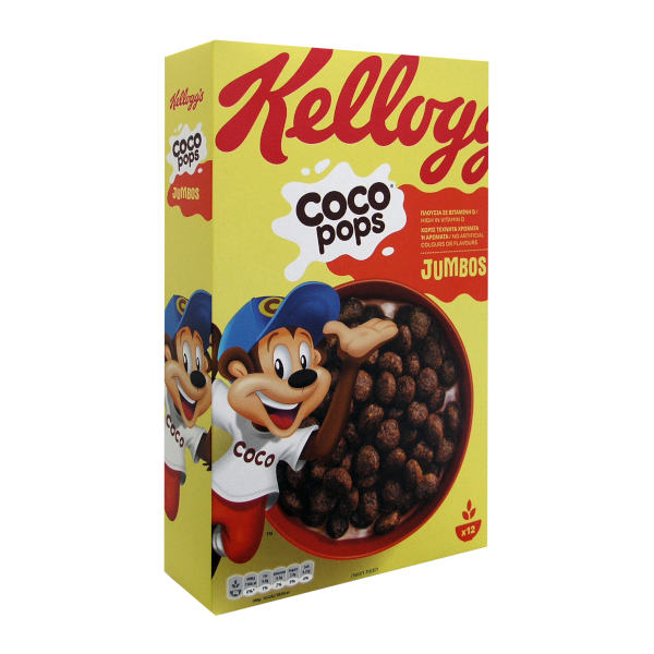 Παιδικά Δημητριακά Kelloggs Coco Pops Jumbos 375g