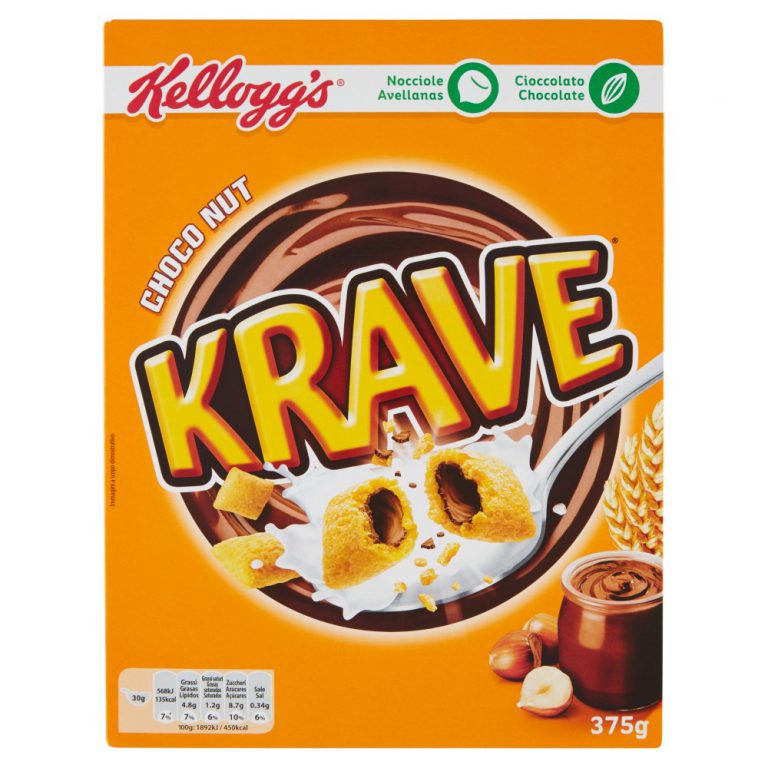 Δημητριακά Kelloggs Krave Choco Nut 375g