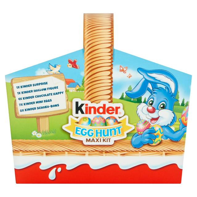 Σοκολατένια Αυγά Πασχαλινά Σετ Kinder Egg Hunt Maxi Easter Kit 150g