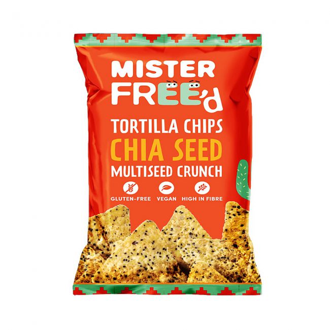 Τσιπς Τορτίγιας Mister Freed Chia Seeds Tortilla Chips 135g