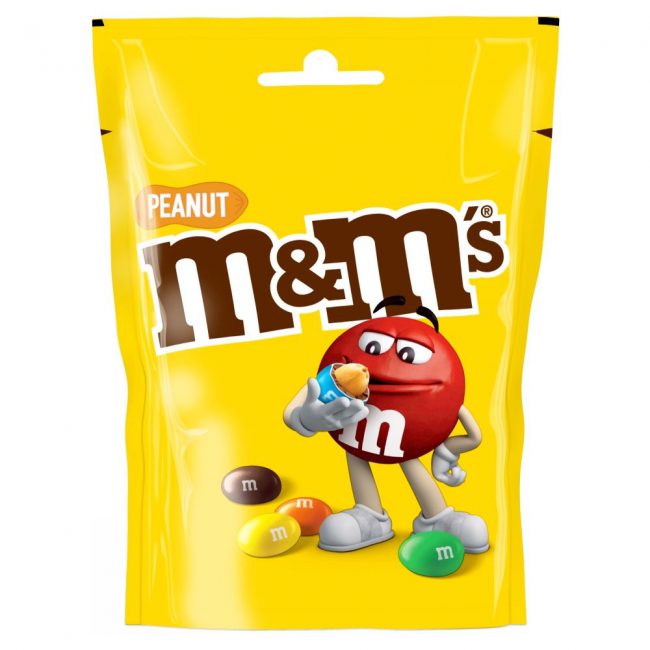 Κουφετάκια Φυστίκι M&M's Peanut 125g