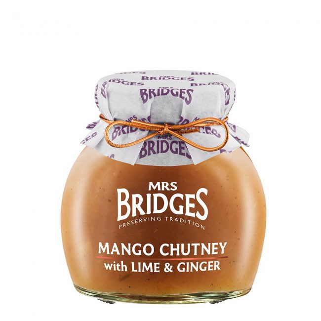 Τσάτνεϊ Mrs Bridges Mango Chutney with Lime and Ginger 290g