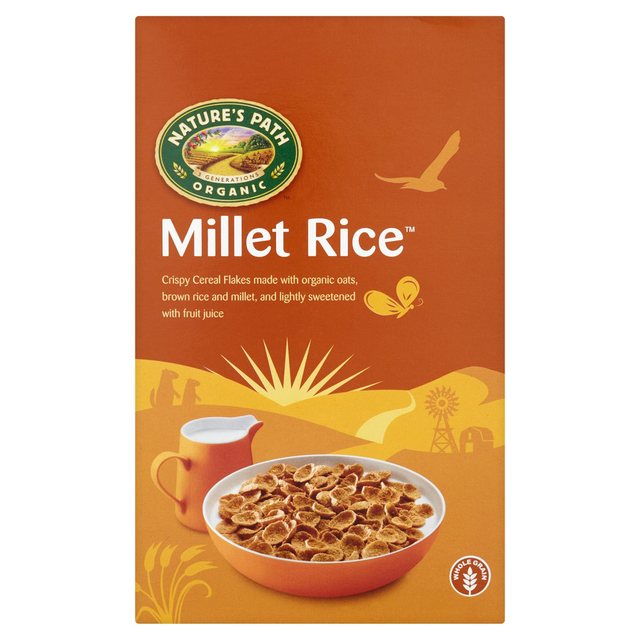 Δημητριακά Ολικής Άλεσης Βιολογικά Vegan Natures Path Millet Rice 375g