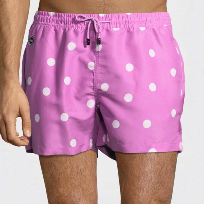 Μαγιό Nikben Pink Dot Swim Shorts Pink
