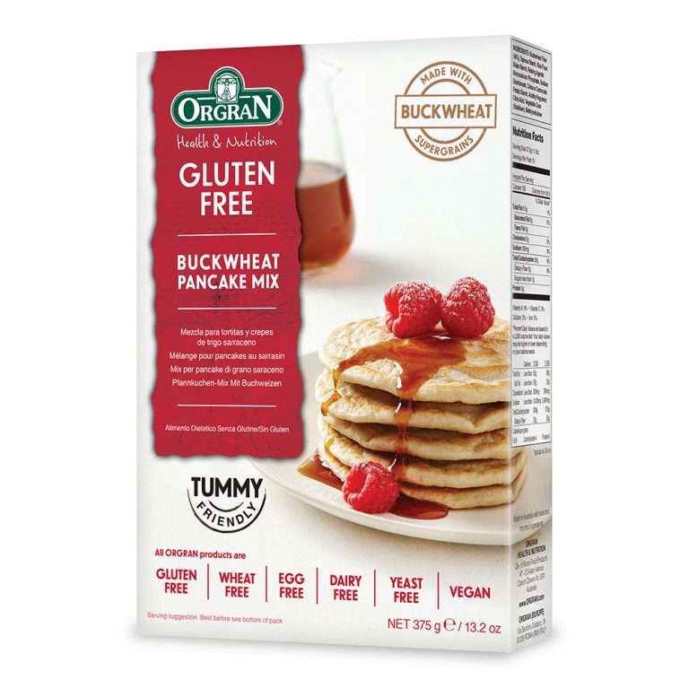 Μείγμα για Pancakes με Φαγόπυρο Vegan Orgran Buckwheat Pancake Mix Gluten Free Dairy Free 375g