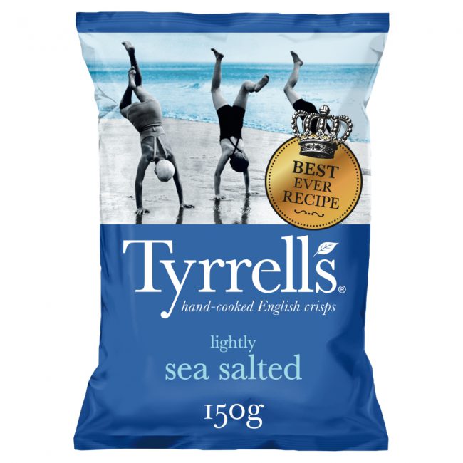 Πατατάκια Tyrrells Lightly Sea Salted 150g