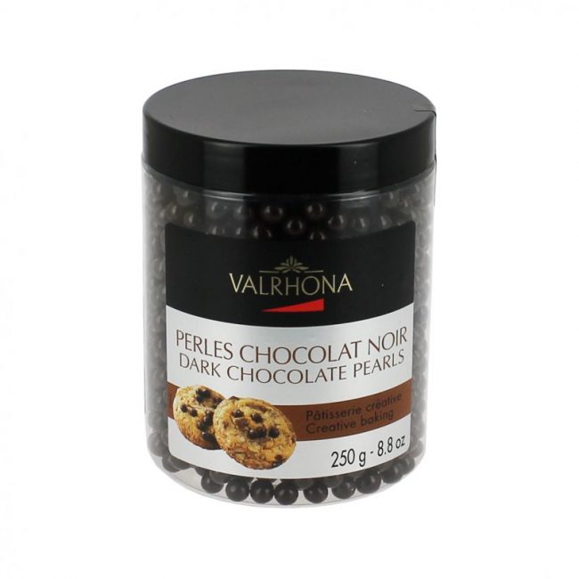 Πέρλες Σκούρας Σοκολάτας Valrhona Dark Chocolate Pearls 250g