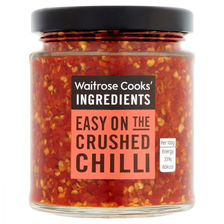 Κόκκινο Τσίλι σε Ξύδι Waitrose Cooks Ingridients Crushed Chilli 180g