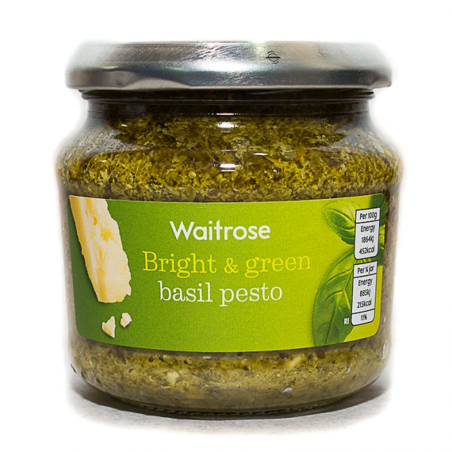 Σάλτσα Πέστο Βασιλικού Waitrose Bright and Green Basil Pesto 190g