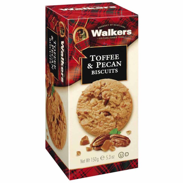 Μπισκότα Walkers Toffee and Pecan Biscuits 150g