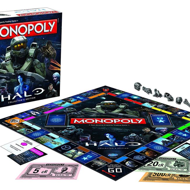 Επιτραπέζιο Monopoly Halo Winning Moves (Στα Αγγλικά)