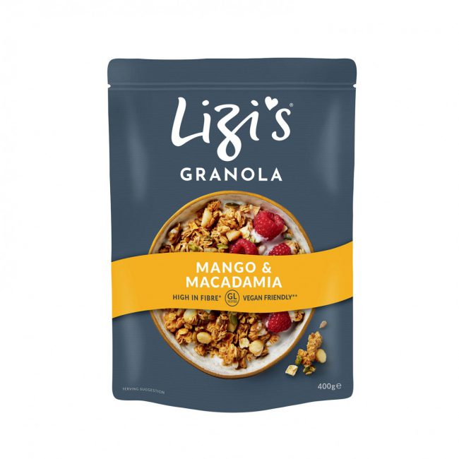 Δημητριακά Lizis Granola Mango Macadamia 400g