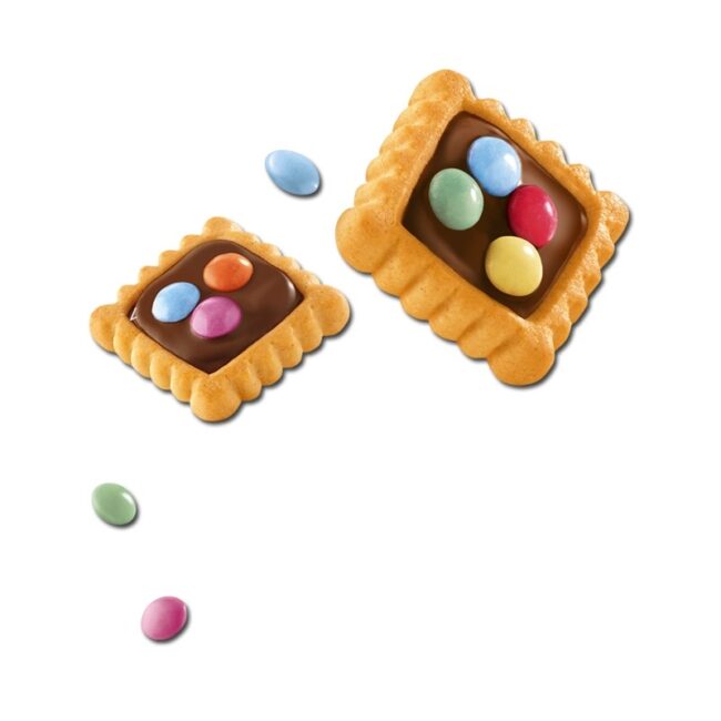 Μπισκότα με Σοκολάτα και Κουφετάκια Bahlsen Leibniz Kunter Bunt 150g