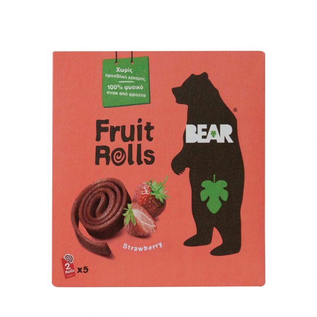 Παιδικό Σνακ Φρούτου Bear Yo Yo Strawberry 5x20g