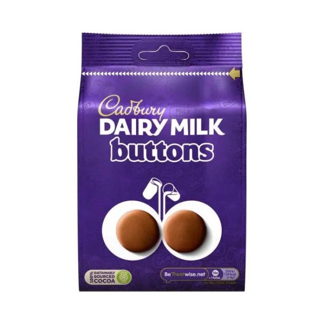 Σοκολατάκια Γάλακτος Cadbury Giant Buttons 119g