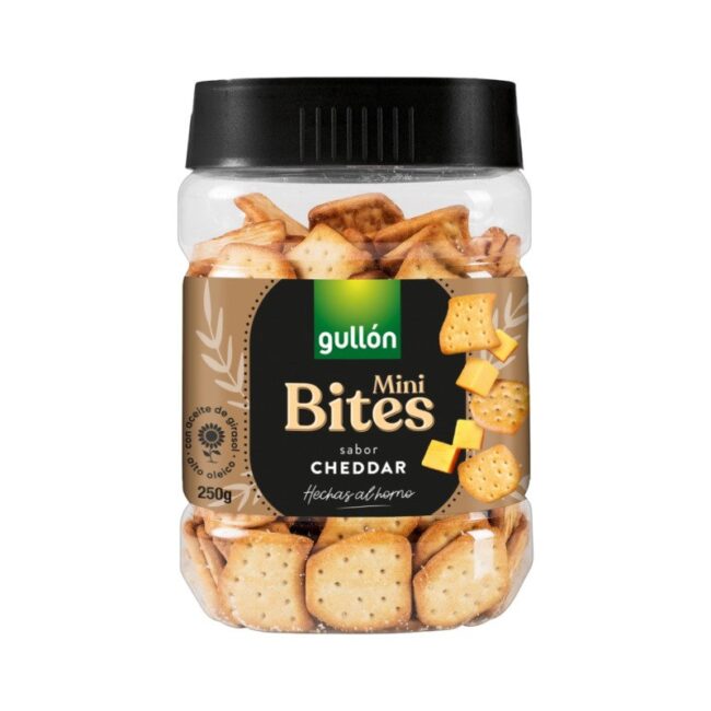 Gullon Cheddar Crackers 250g-A