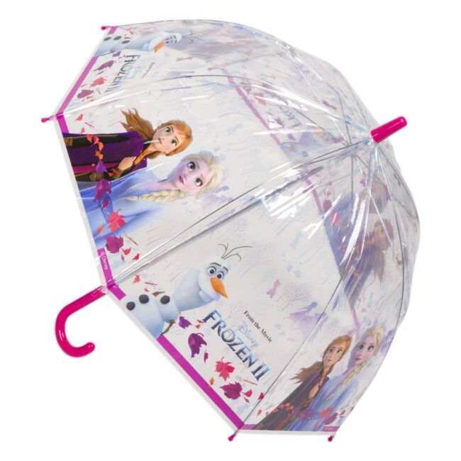 Kids Umbrella Pink Frozen II 67cm-A