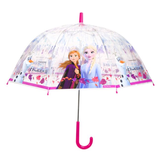 Kids Umbrella Pink Frozen II 67cm-B