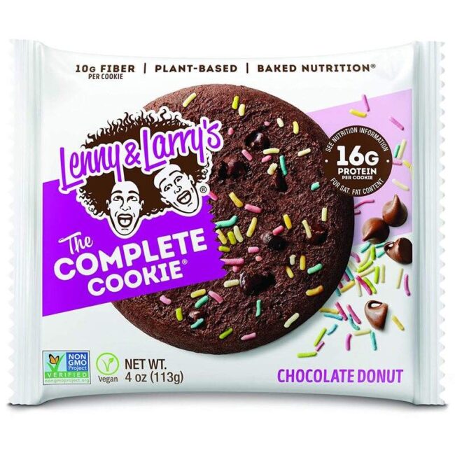 Μπισκότο Πρωτεΐνης Lenny and Larrys The Complete Cookie Chocolate Donut 113g