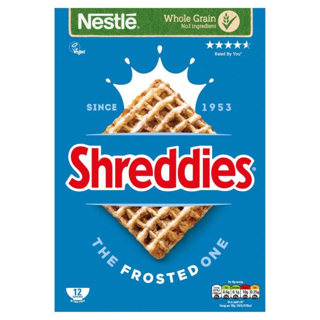 Δημητριακά Ολικής Άλεσης Nestle Frosted Shreddies 500g