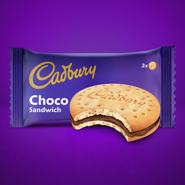 Μπισκότα Γεμιστά Cadbury Choco Sandwich 260g